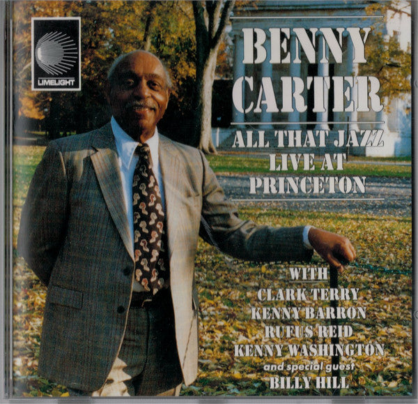Benny Carter : All That Jazz - Live At Princeton (CD, Album)