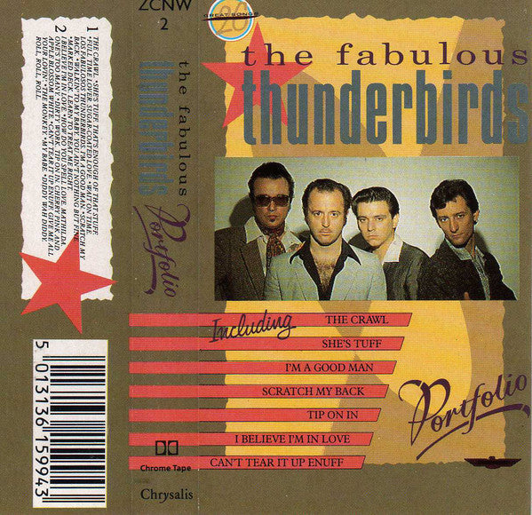 The Fabulous Thunderbirds : Portfolio (Cass, Comp)