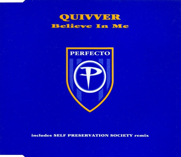 Quivver : Believe In Me (CD, Single)