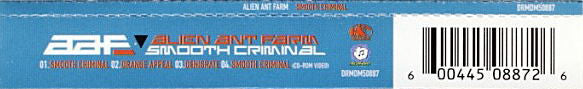 Alien Ant Farm : Smooth Criminal (CD, Single, Enh)