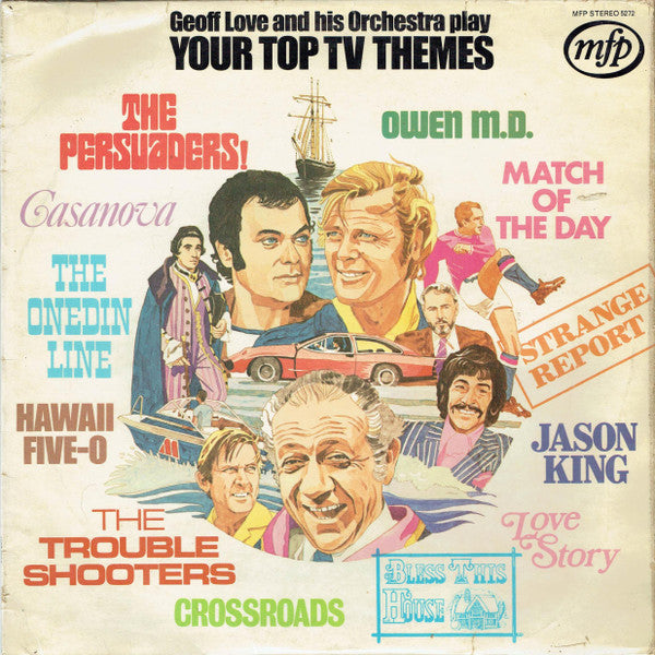 Geoff Love & His Orchestra : Your Top TV Themes (LP, USA)