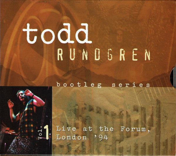 Todd Rundgren :  	Bootleg Series Vol. 1: Live At The Forum, London '94 (2xCD, Album)