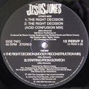 Jesus Jones : The Right Decision (12", Ltd, Num)