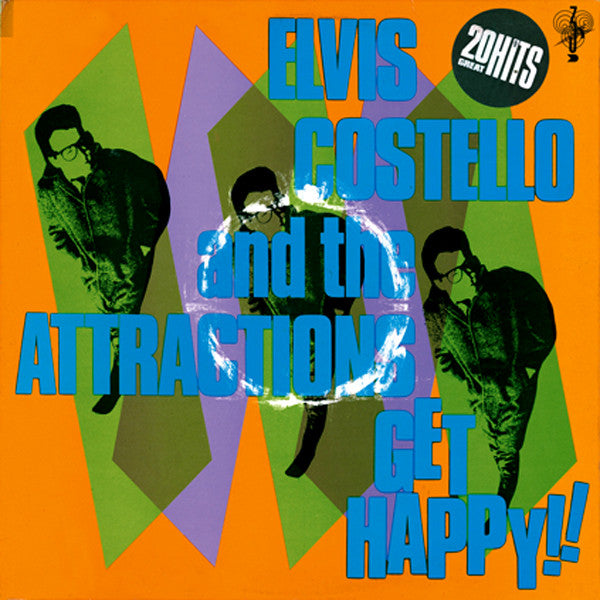 Elvis Costello & The Attractions : Get Happy!! (LP, Album)