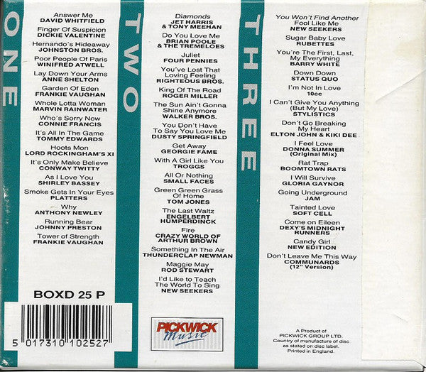 Various : The No.1's Collection  - 1953 To 1986 (3xCD, Comp + Box)