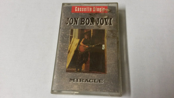 Jon Bon Jovi : Miracle (Cass, Single)