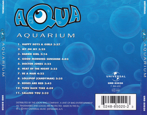 Aqua : Aquarium (CD, Album)