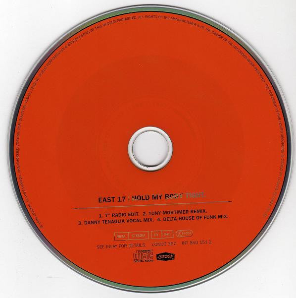 East 17 : Hold My Body Tight (CD, Single)