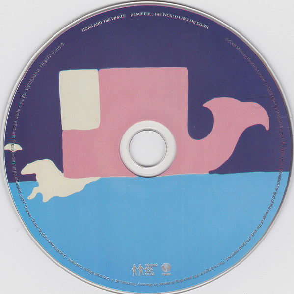 Noah And The Whale : Peaceful, The World Lays Me Down (CD, Album, RE)