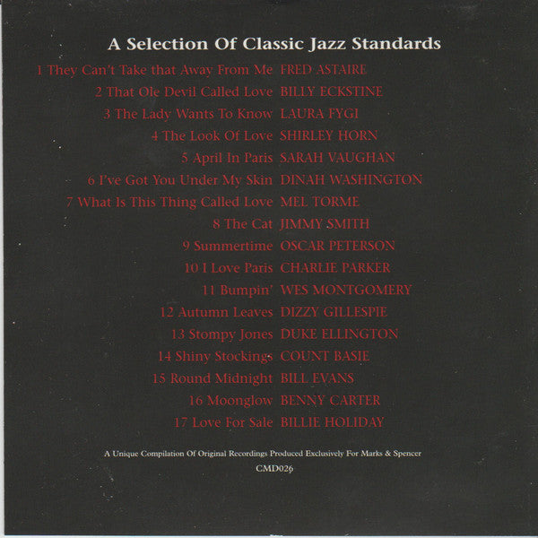 Various : Shades Of Jazz (A Selection Of Classic Jazz Standards) (CD, Comp)