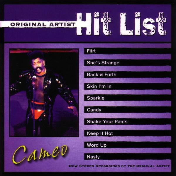 Cameo : Original Artist Hit List (CD, Album, P/Mixed)