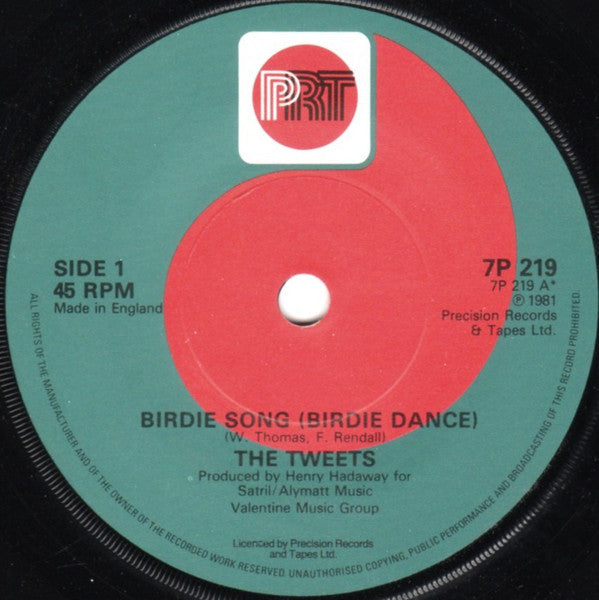 The Tweets : Birdie Song (Birdie Dance) (7")