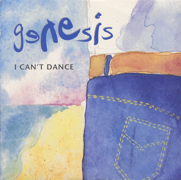 Genesis : I Can't Dance (7", Single)