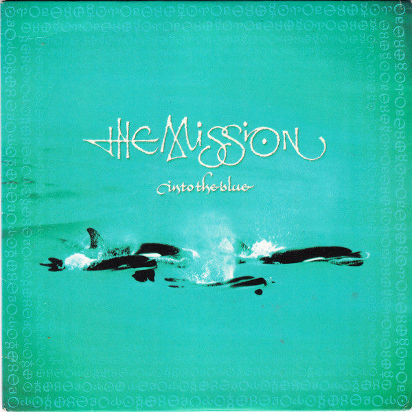 The Mission : Into The Blue (7", Single, Pap)