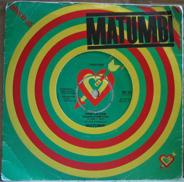 Matumbi : Point Of View (Squeeze A Little Lovin) (7")