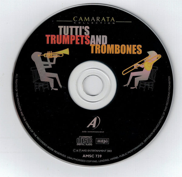 Tutti Camarata : Tutti's Trumpets And Trombones (CD, Comp)