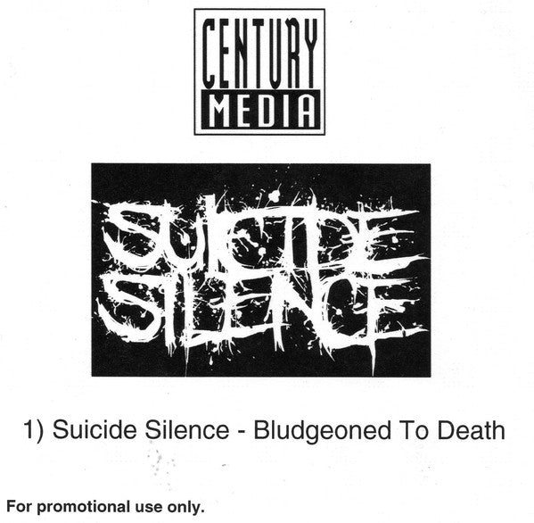 Suicide Silence : Bludgeoned to Death (CD, Single, Promo)