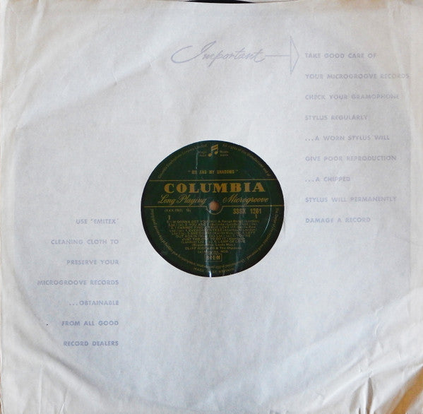 Cliff Richard & The Shadows : Me And My Shadows (LP, Album, Mono, Gre)