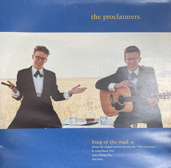 The Proclaimers : King Of The Road EP (12", EP, Gat)