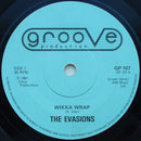 The Evasions : Wikka Wrap (7", Single, Sol)