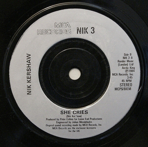 Nik Kershaw : Dancing Girls (7", Single)