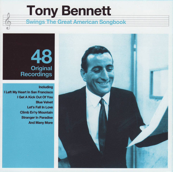 Tony Bennett : Swings The Great American Songbook (2xCD, Comp)
