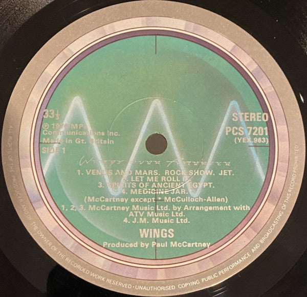 Wings (2) : Wings Over America (3xLP, Album)