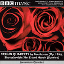 Jerusalem String Quartet : String Quartets By Beethoven (Op. 18/6), Shostakovich (No. 8) And Haydn (Sunrise) (CD, Enh)