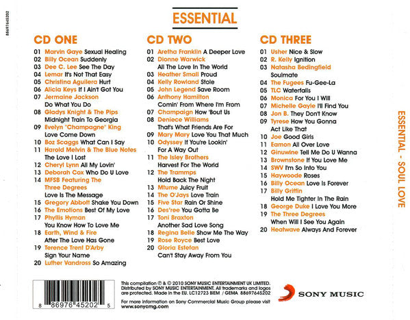 Various : Essential - Soul Love (3xCD, Comp)