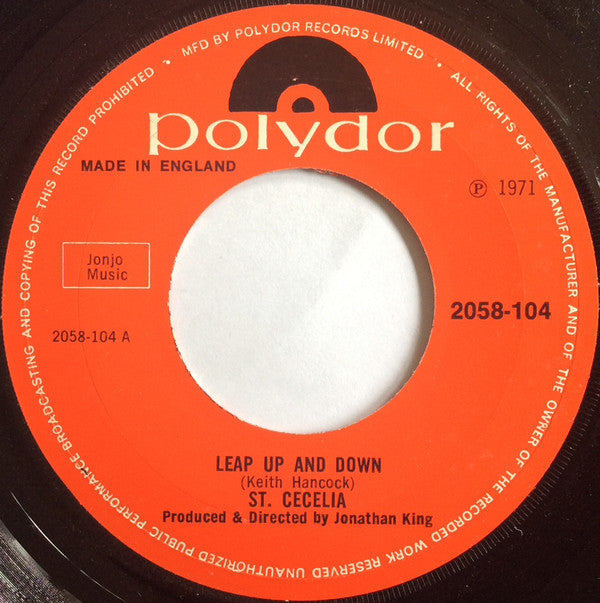 St. Cecelia : Leap Up And Down (7", Single, Lar)