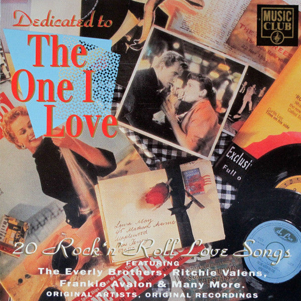 Various : Dedicated To The One I Love - 20 Rock 'n' Roll Love Songs (CD, Comp)