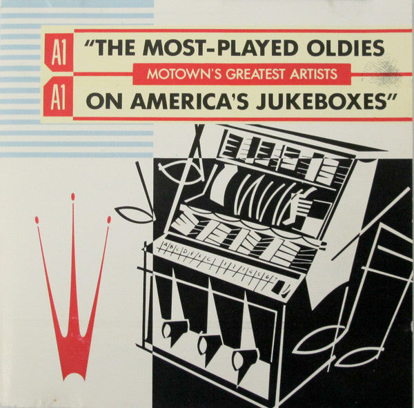 Various : The Most-Played Oldies On America's Jukeboxes (Motown's Greatest Artists) (CD, Comp)