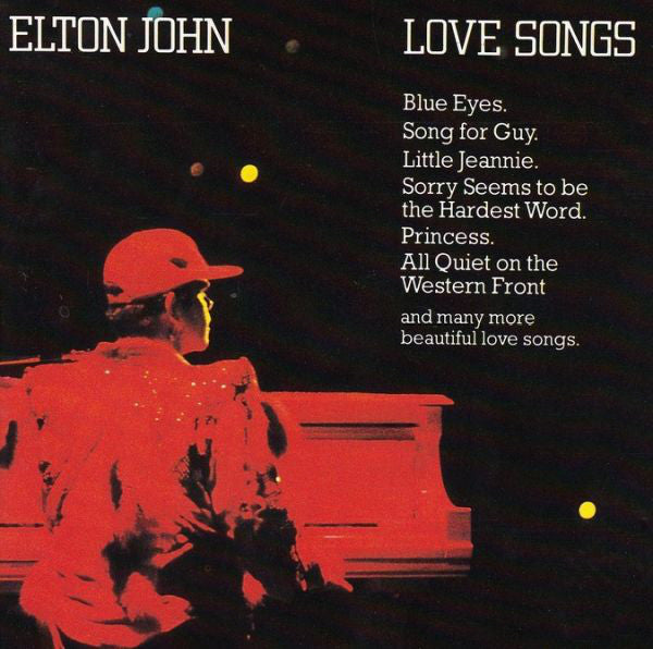 Elton John : Love Songs (CD, Comp)