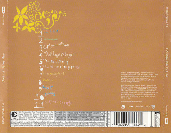 Corinne Bailey Rae : Corinne Bailey Rae (CD, Album, Copy Prot.)