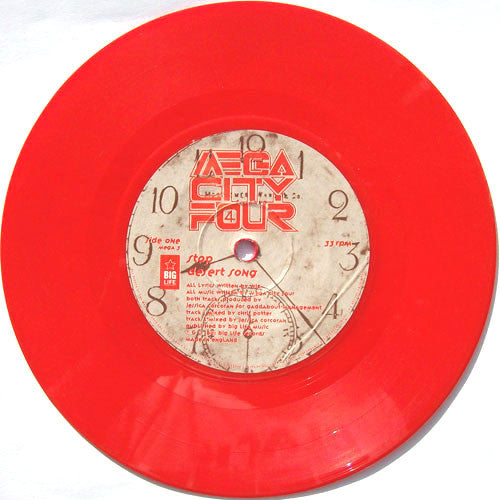 Mega City Four : Stop (7", EP, Red)
