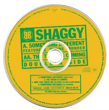 Shaggy : Something Different / The Train Is Coming (CD, Single)