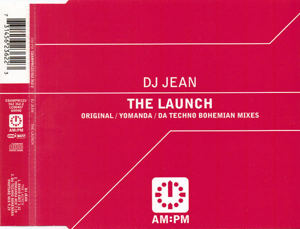 DJ Jean : The Launch (CD, Single, PMD)