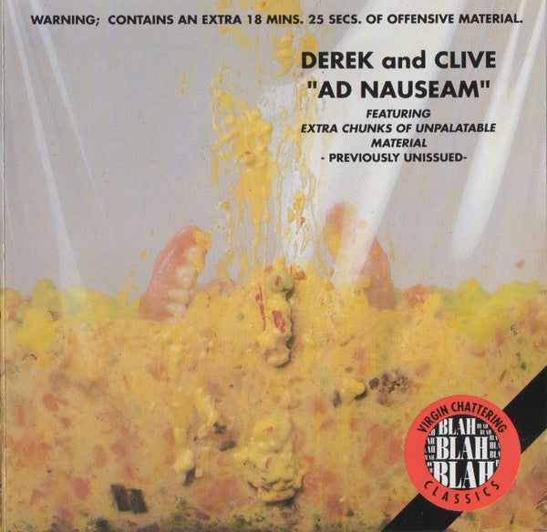 Derek & Clive : Ad Nauseam (CD, Album, RE)