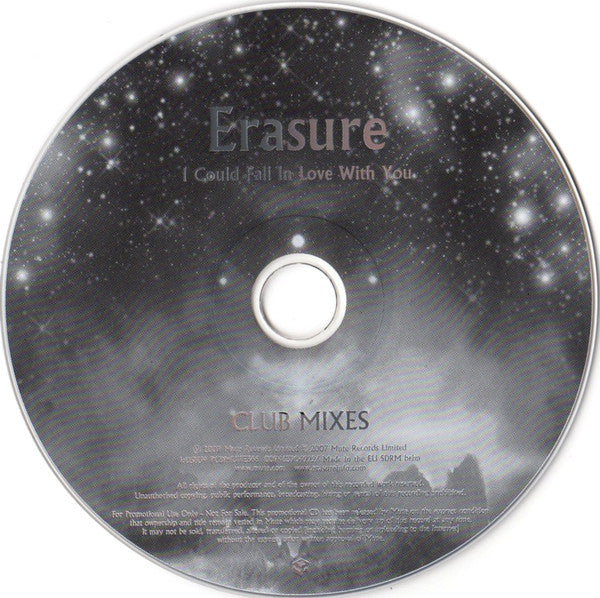 Erasure : I Could Fall In Love With You (CD, Single, Promo)
