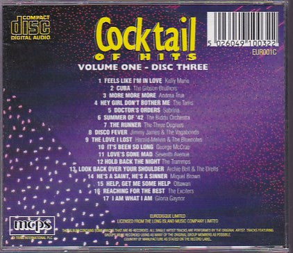 Various : Cocktail Of Hits - Volume One - Disc Three (CD, Comp)