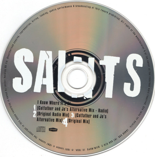 All Saints : I Know Where It's At (CD, Single)
