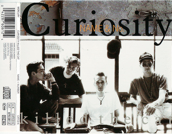 Curiosity Killed The Cat : Name And Number (CD, Single)