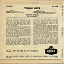 Tommy Steele And The Steelmen : Young Love (7", EP, Tri)