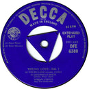Tommy Steele And The Steelmen : Young Love (7", EP, Tri)