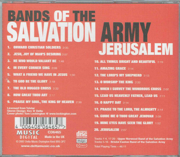 Bands Of The Salvation Army : Jerusalem (CD, Comp)
