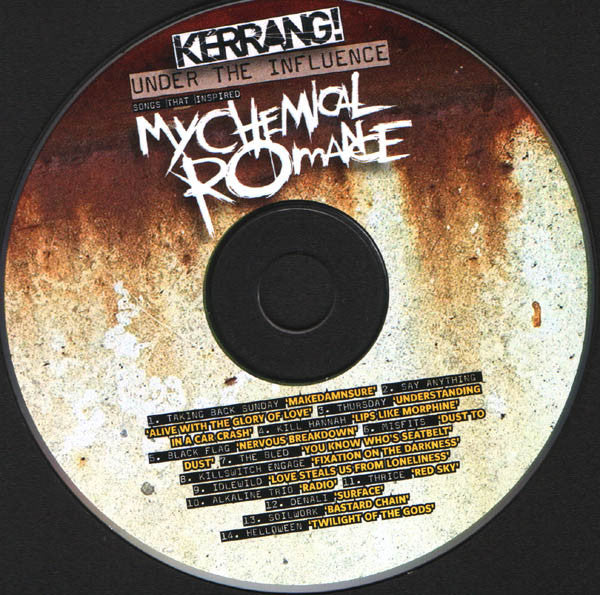 Various : Under The Influence - Songs That Inspired My Chemical Romance (CD, Comp)