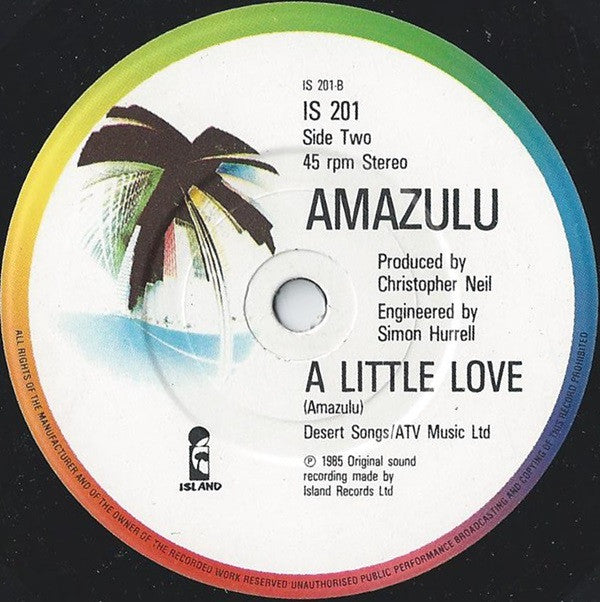 Amazulu : Excitable (7", Single)