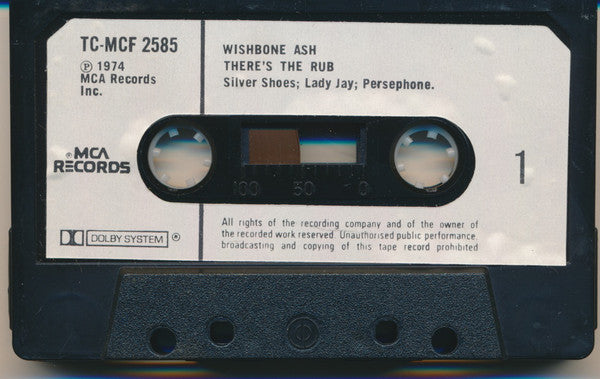 Wishbone Ash : There's The Rub (Cass, Album, Bla)