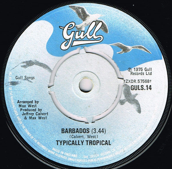 Typically Tropical : Barbados (7", Single)