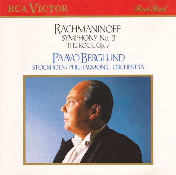 Sergei Vasilyevich Rachmaninoff, Paavo Berglund, Stockholms Filharmoniska Orkester : Symphony No. 3 - The Rock, Op. 7 (CD, Album)